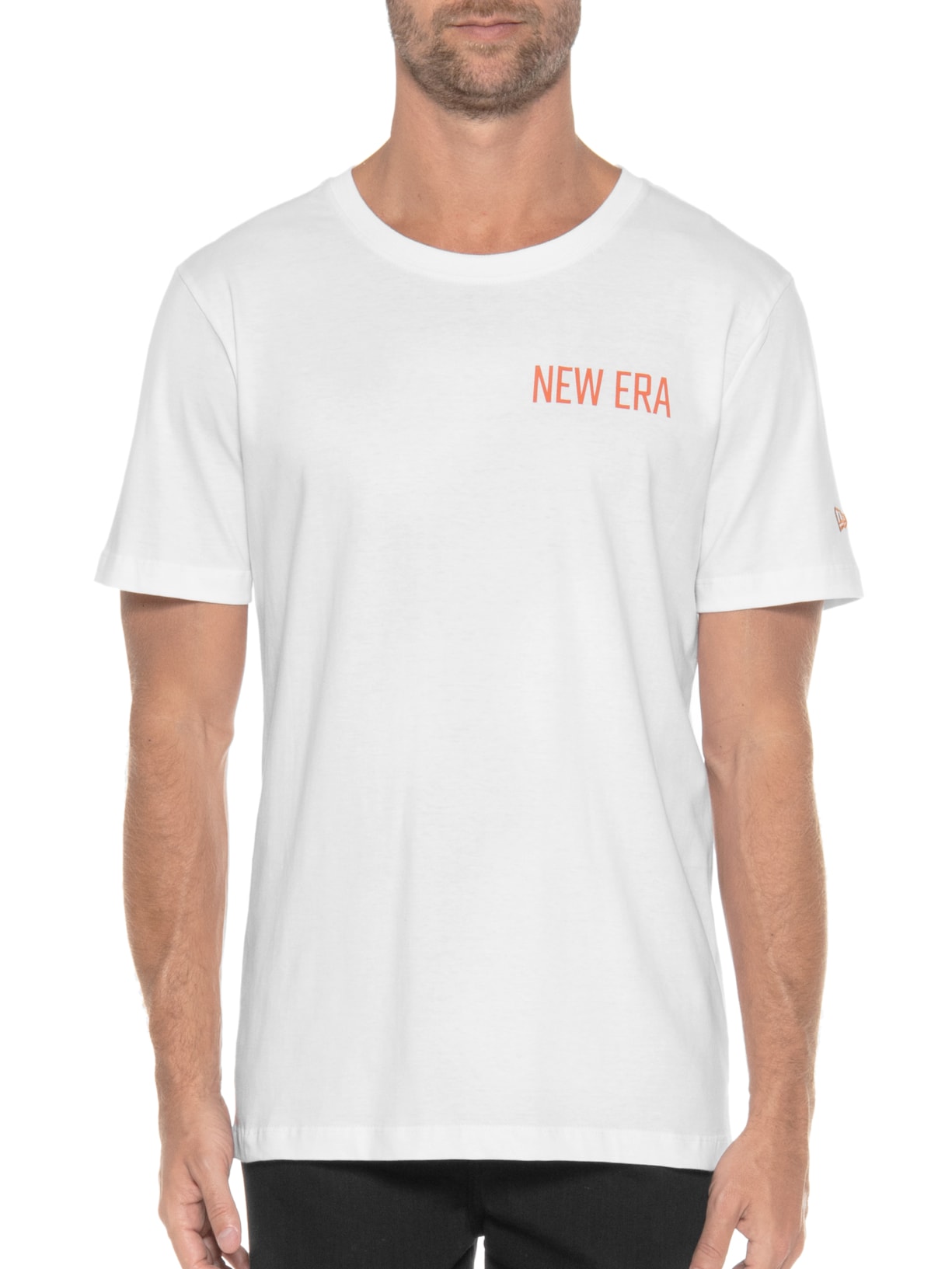 Camiseta Masculina Vacation Branco New Era