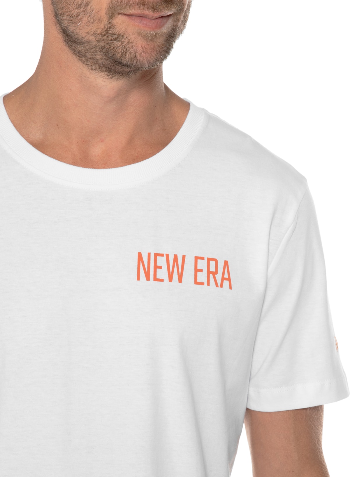 Camiseta Masculina Vacation Branco New Era