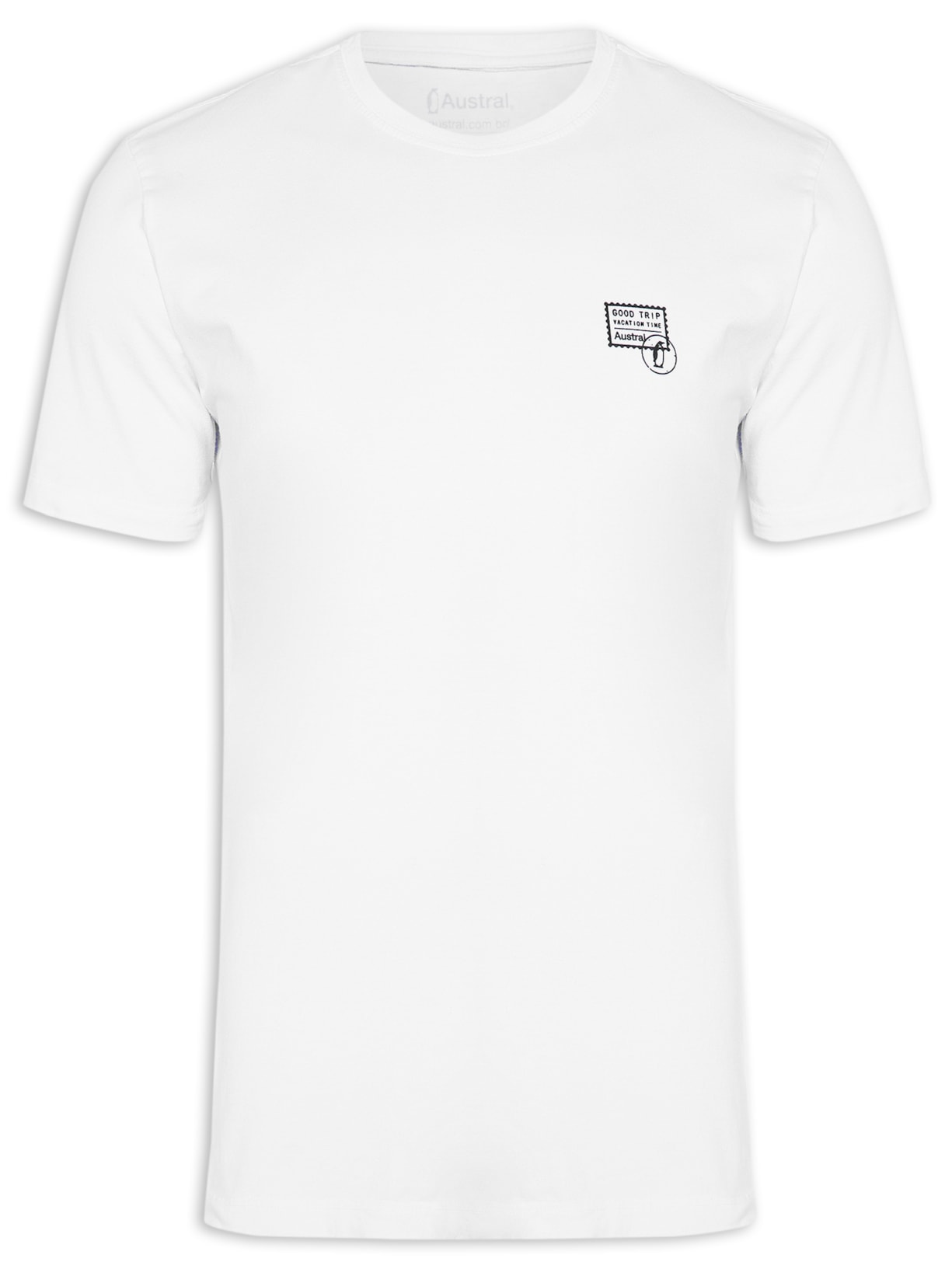 Camiseta Masculina Vacation - Branco