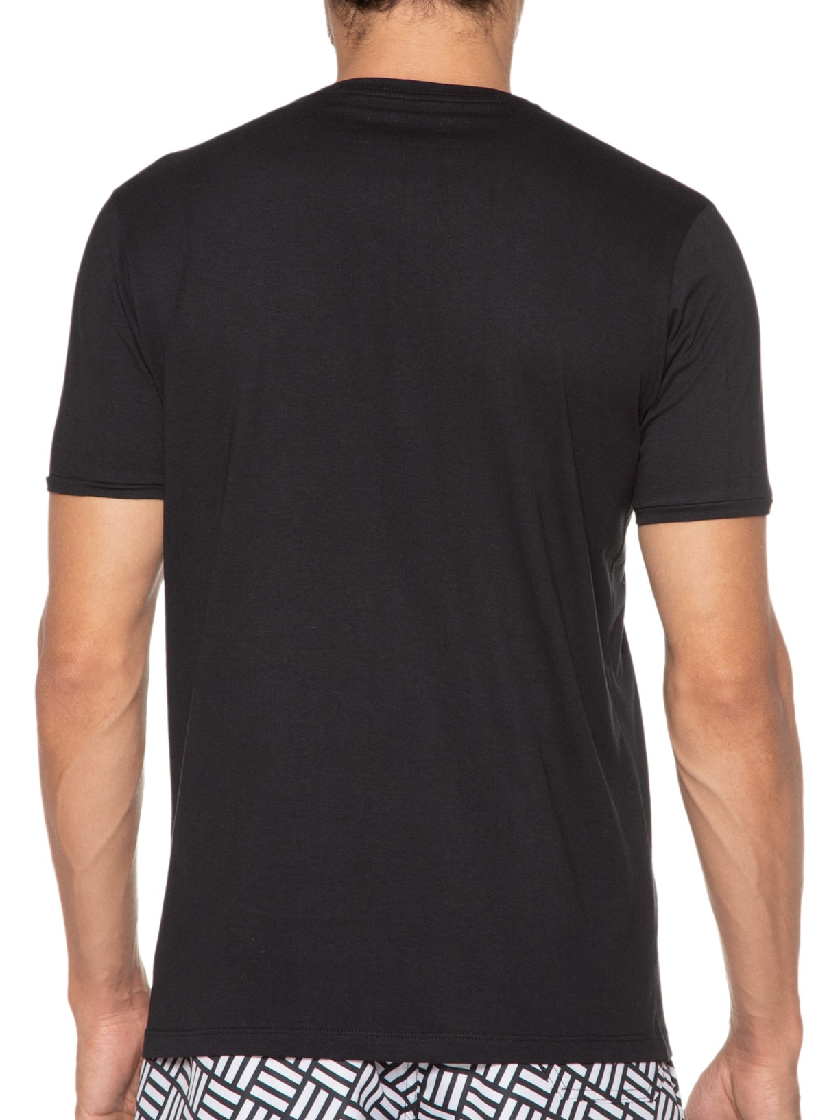 Camiseta Masculina Vacation Preto La Moustache