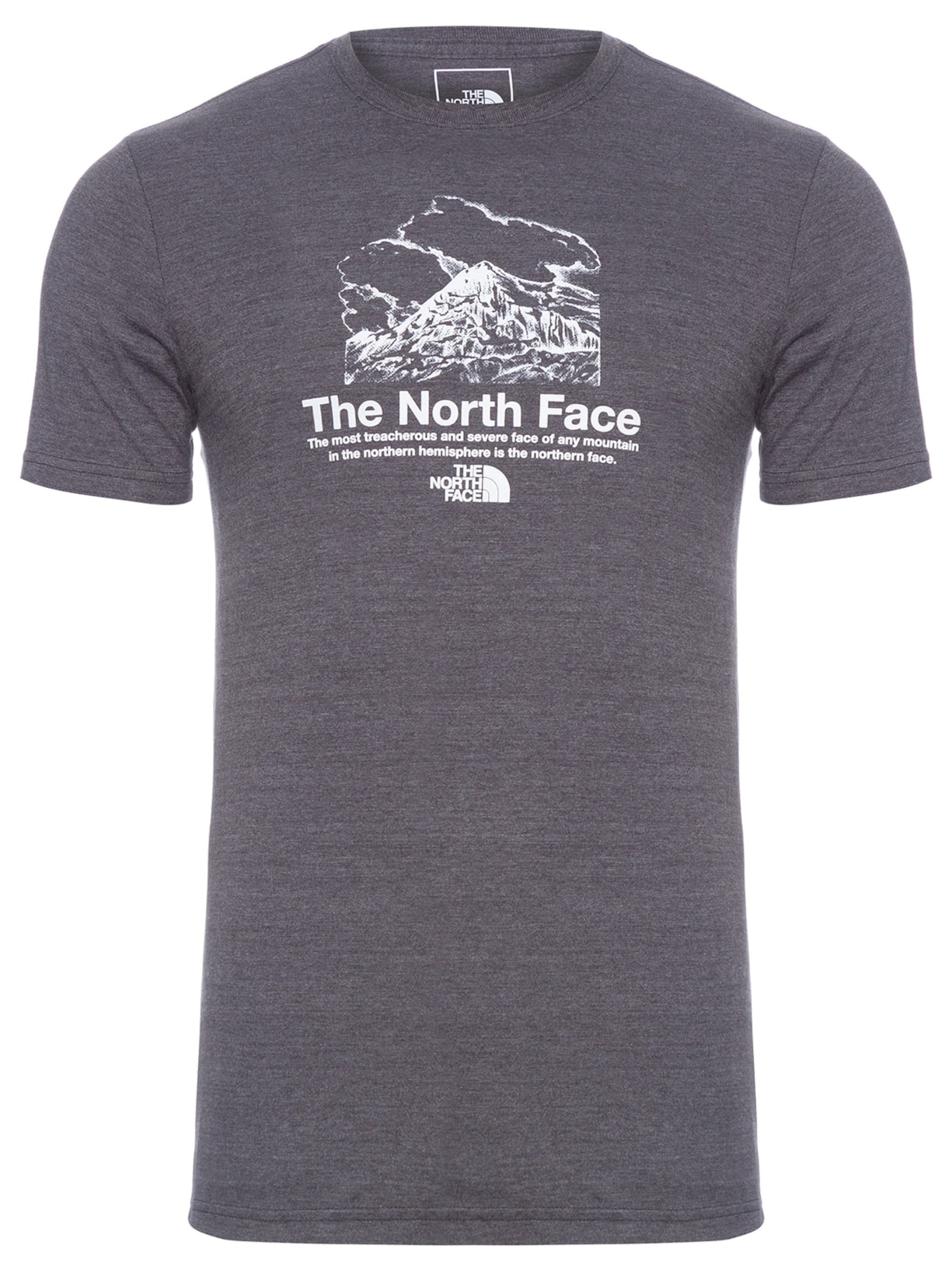 Camiseta Masculina Valley Vista Triblend - Cinza