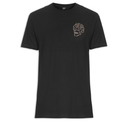 Camiseta Masculina Venice Skull - Preto