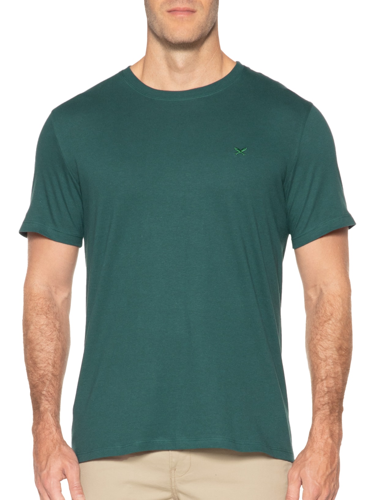 Camiseta Masculina Verde Hering