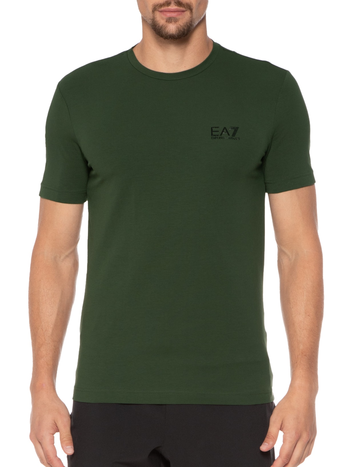 Camiseta Masculina Verde Ea7 Emporio Armani