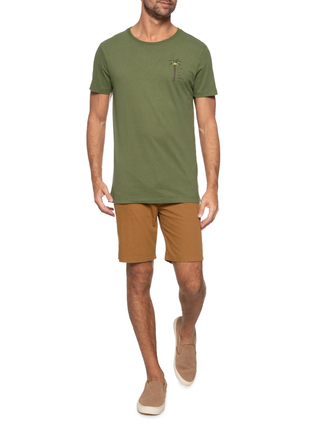 Camiseta Masculina Verde Melty Rj