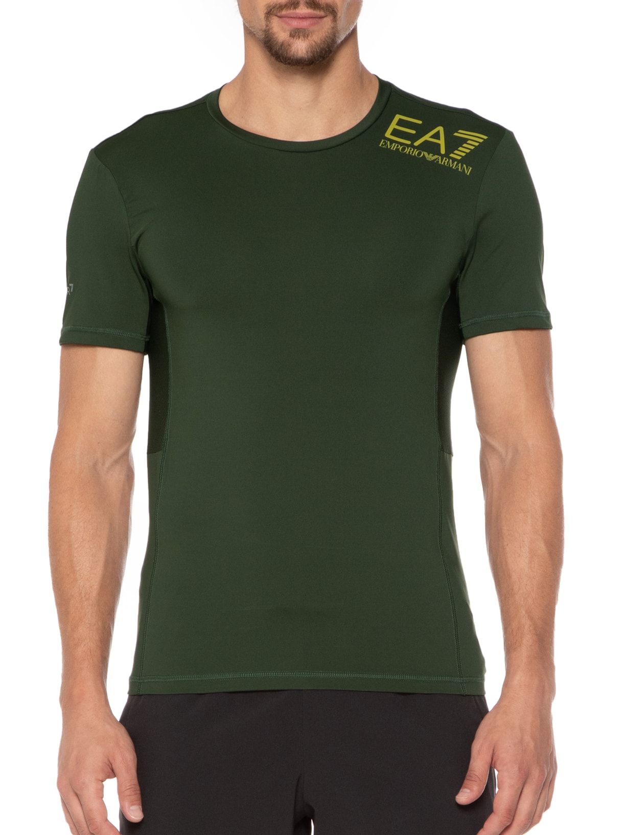 Camiseta Masculina Vigor7 Verde Ea7 Emporio Armani