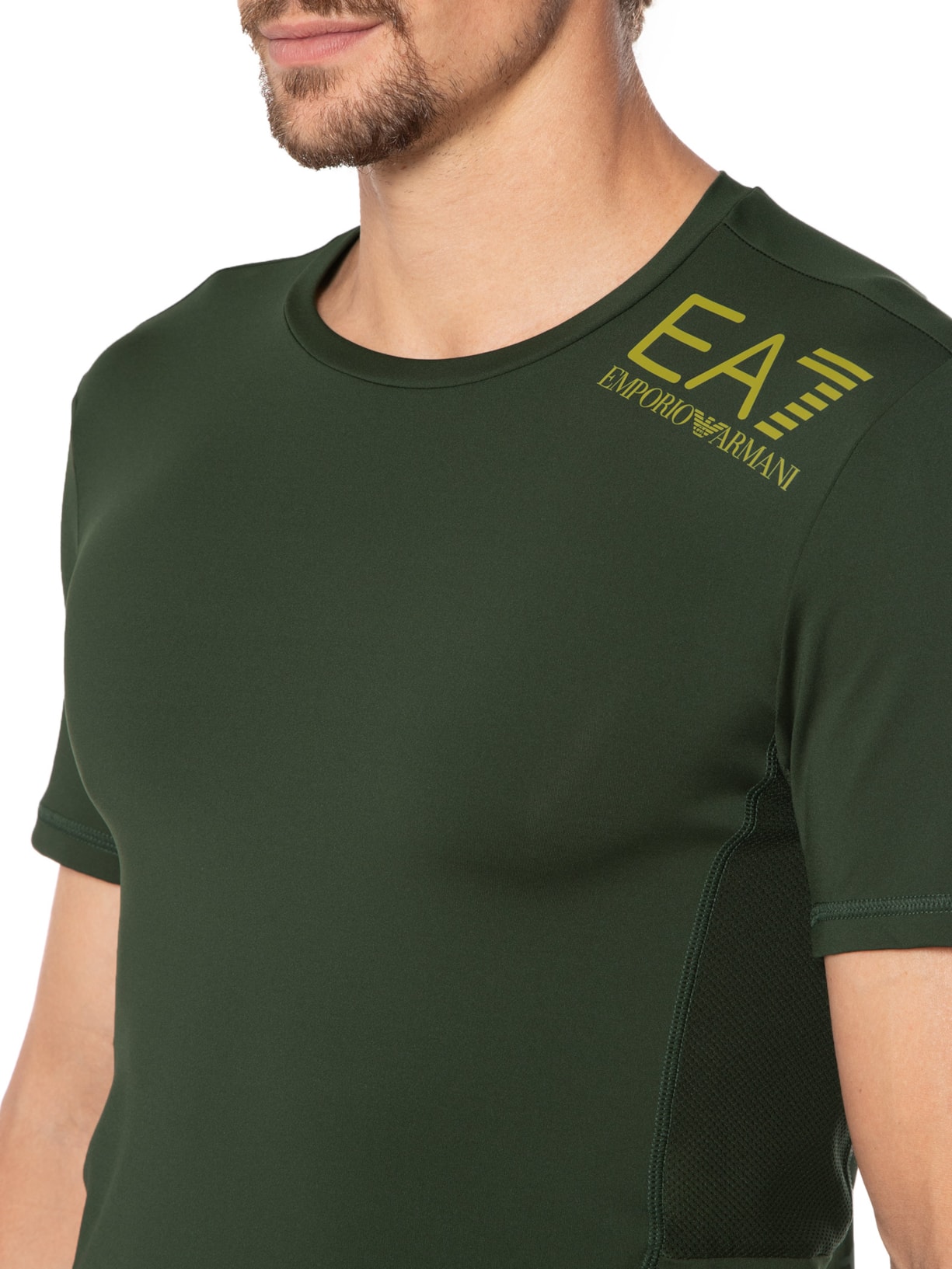 Camiseta Masculina Vigor7 Verde Ea7 Emporio Armani
