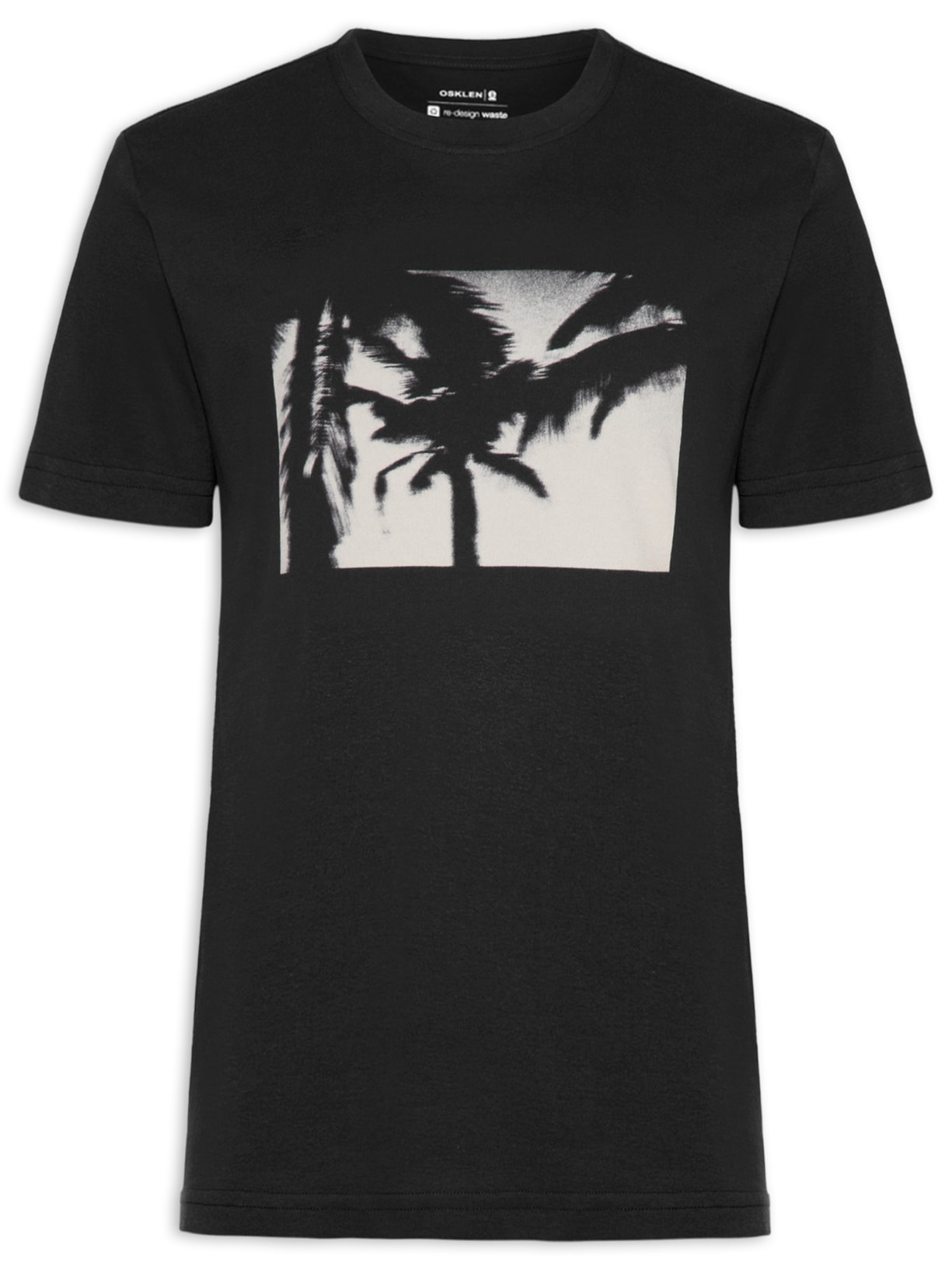 Camiseta Masculina Vintage 3 Coqueiros - Preto