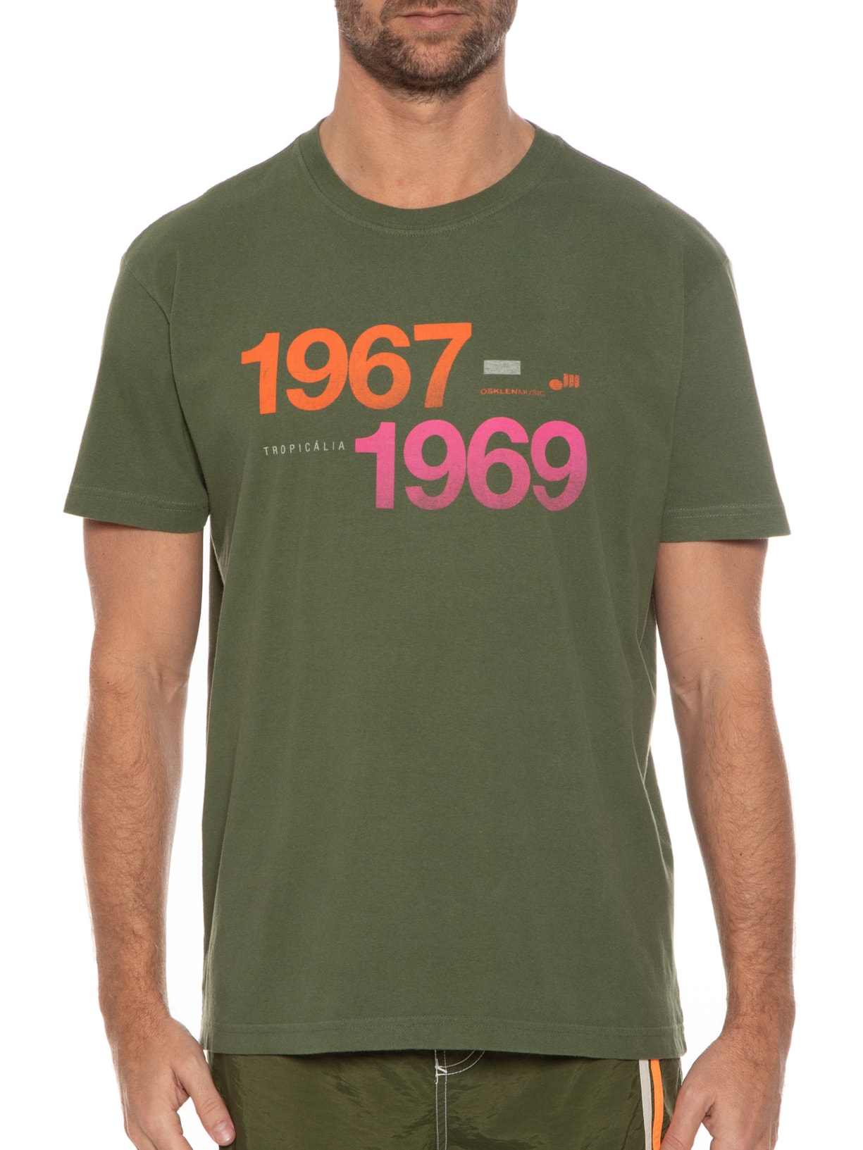Camiseta Masculina Vintage 67-69 Verde Osklen