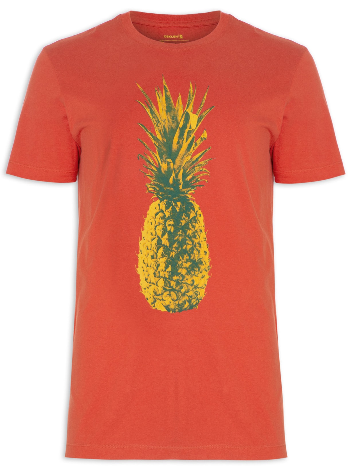Camiseta Masculina Vintage Abacaxil - Vermelho