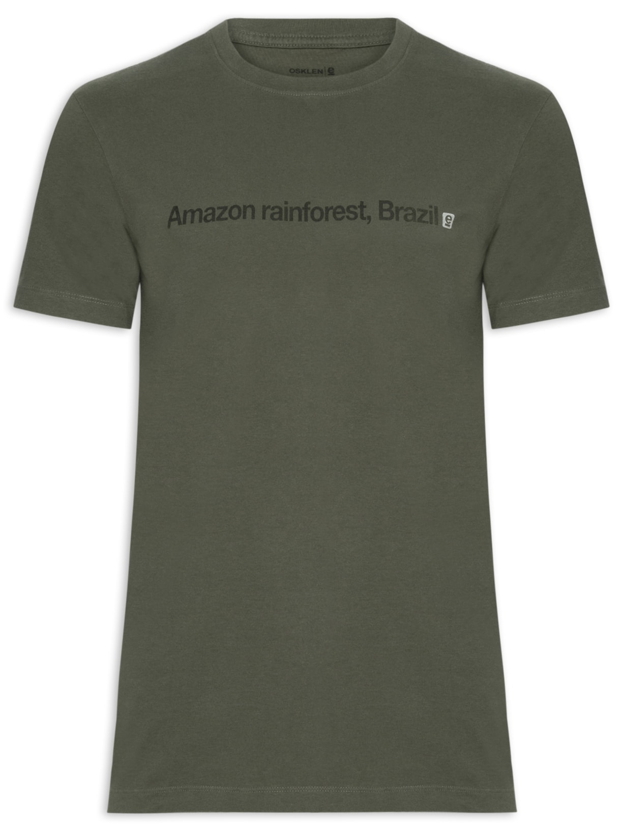 Camiseta Masculina Vintage Amazon Rainforest - Verde