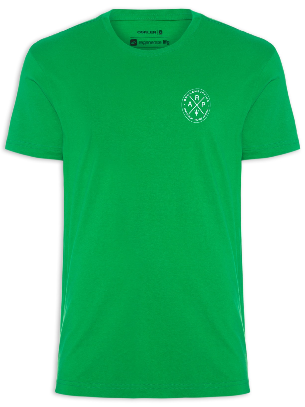 Camiseta Masculina Vintage Arpx Patche - Verde