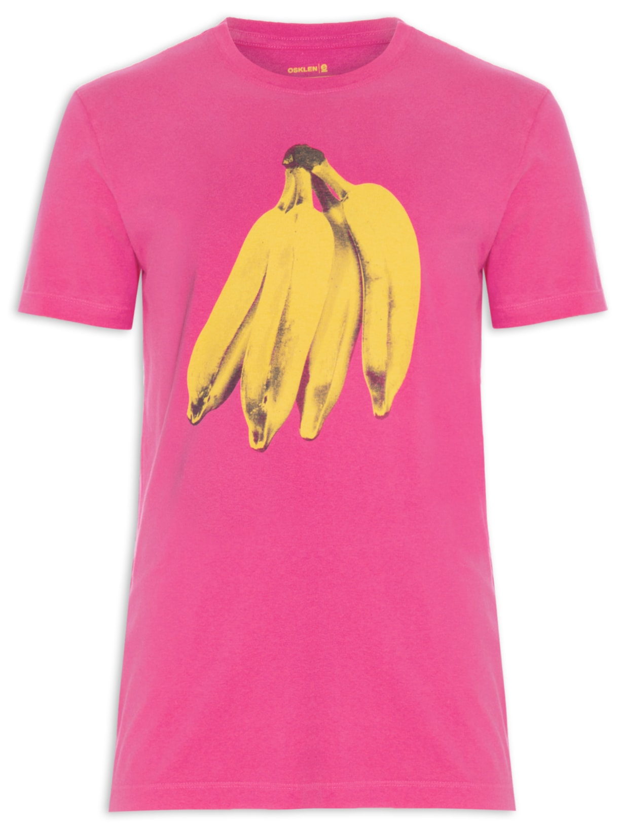 Camiseta Masculina Vintage Banana Pop - Rosa