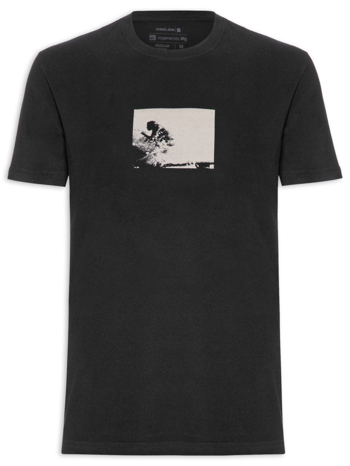 Camiseta Masculina Vintage Barrel Sequence - Preto