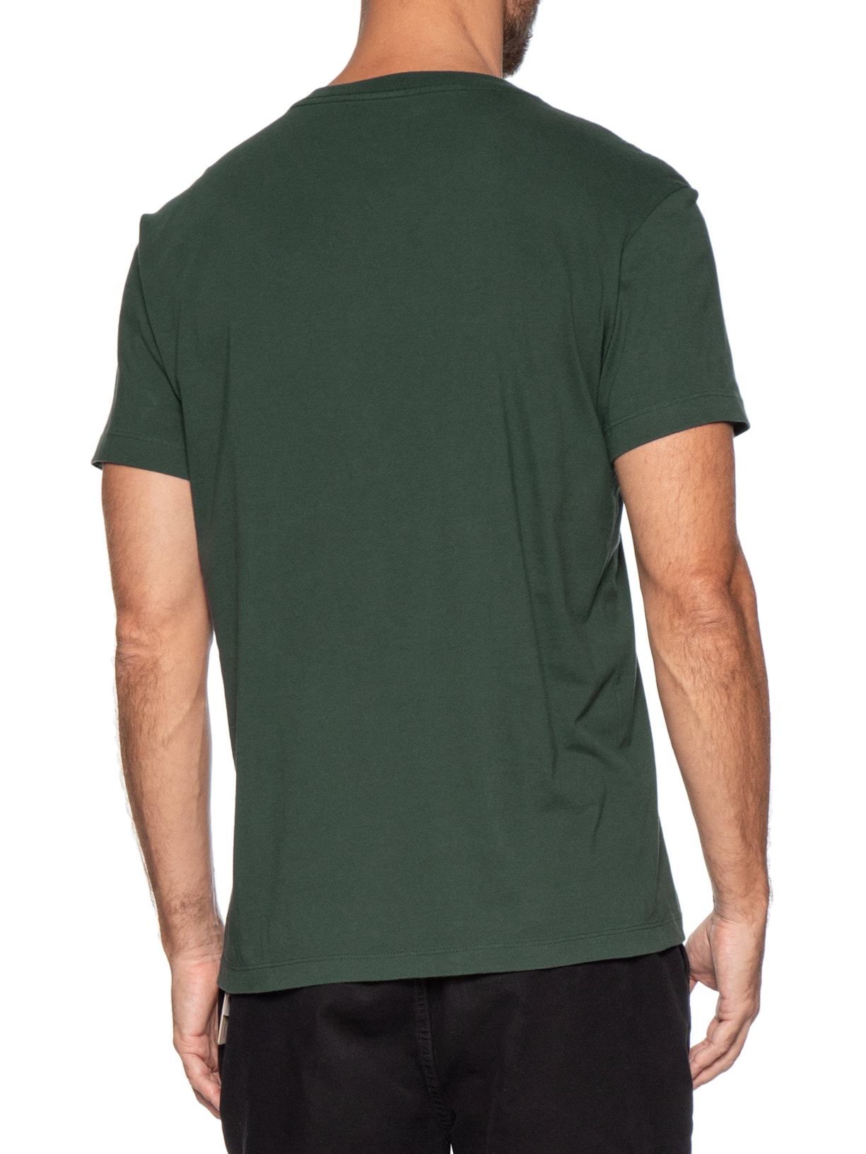 Camiseta Masculina Vintage Be Simple Verde Osklen