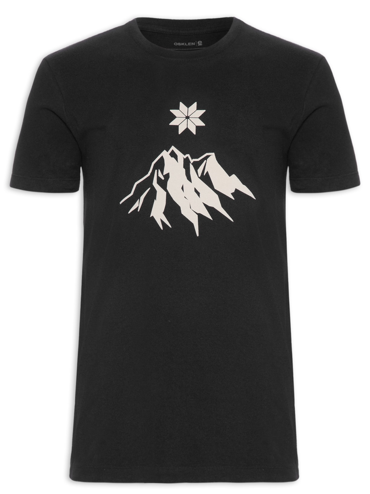 Camiseta Masculina Vintage Black Mountain - Preto