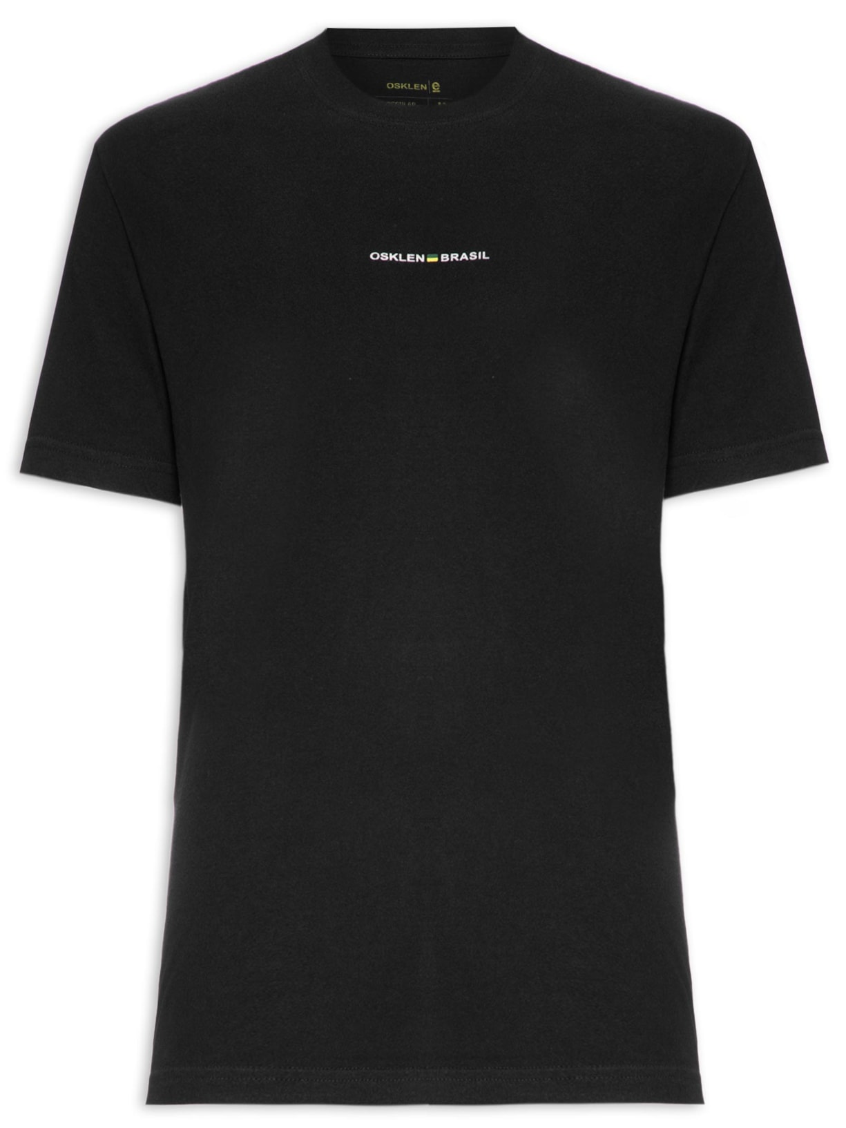 Camiseta Masculina Vintage Brasil Preto Osklen