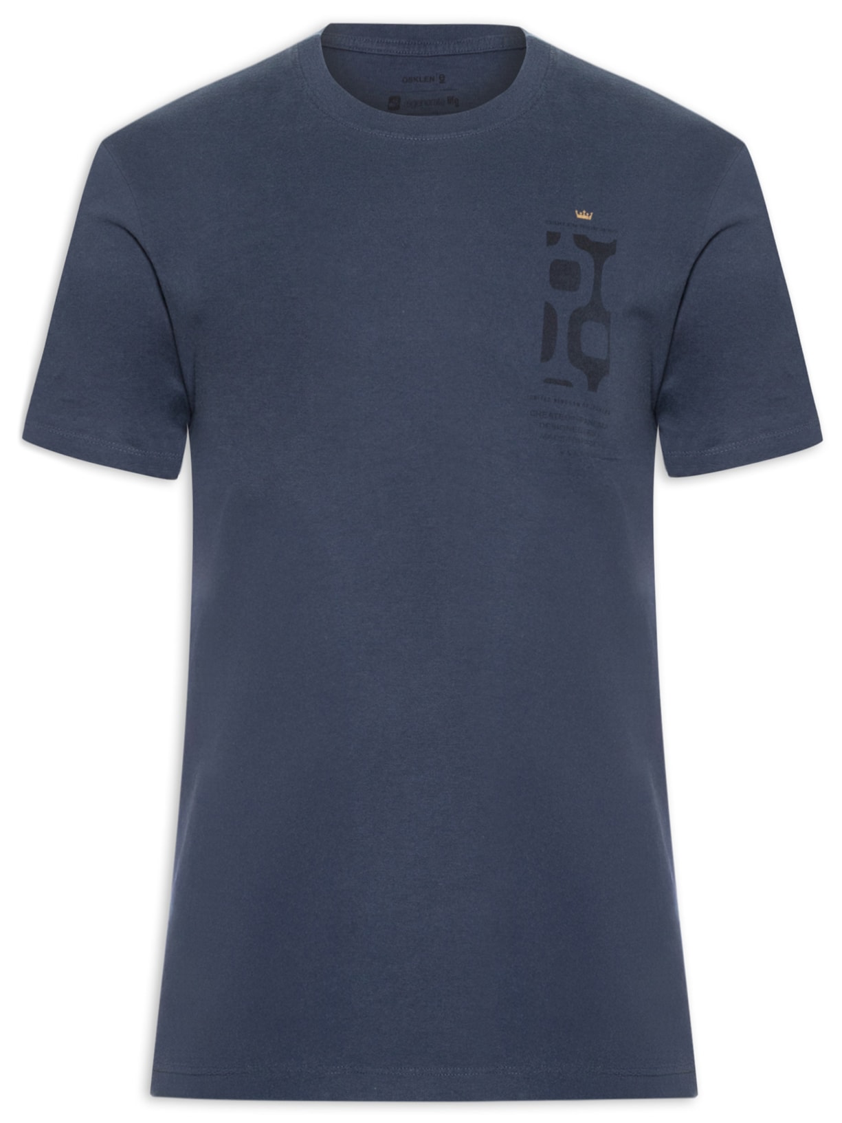 Camiseta Masculina Vintage Calçadão - Azul