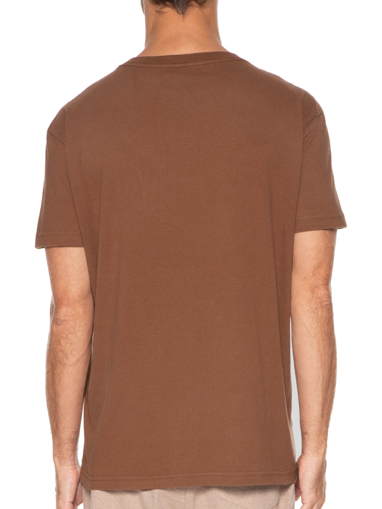 Camiseta Masculina Vintage Capoeira Marrom Osklen