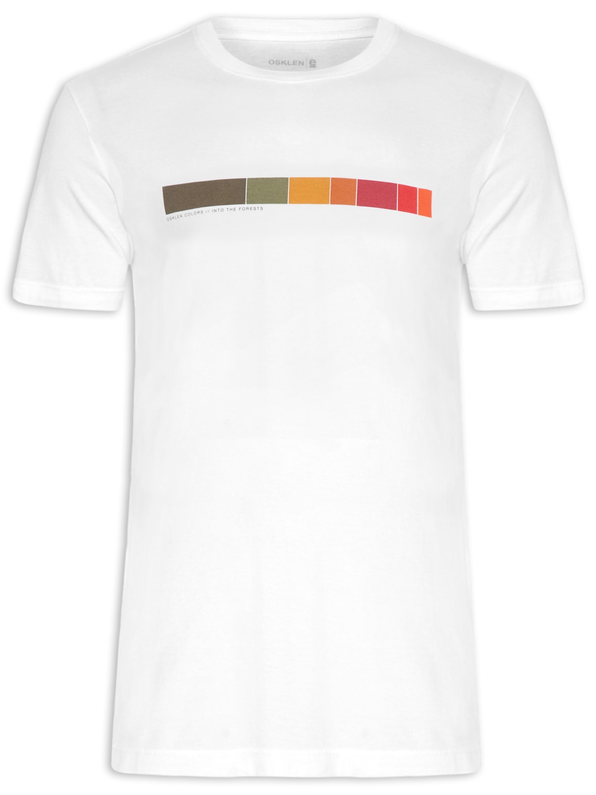 Camiseta Masculina Vintage Colors Itf - Branco