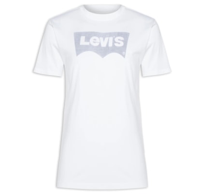 Camiseta Masculina Vintage Fit Graphic - Branco
