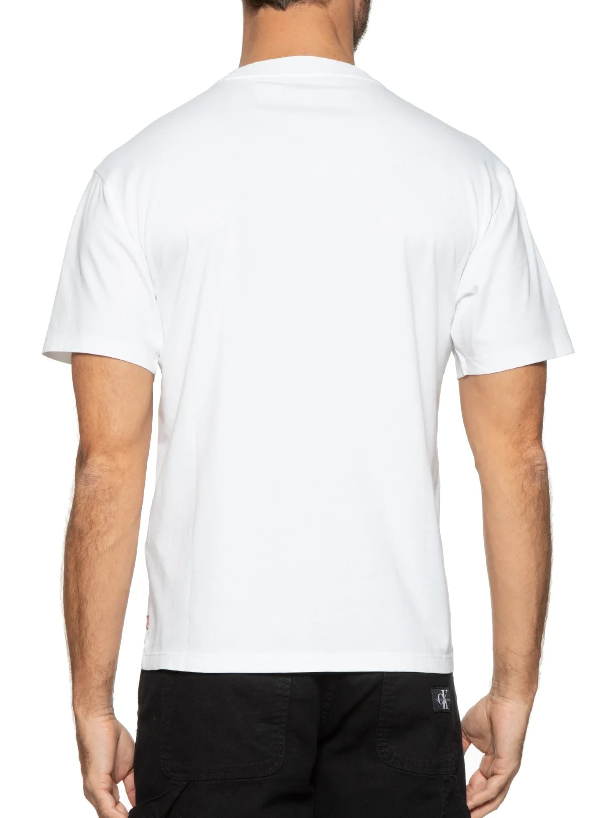 Camiseta Masculina Vintage Fit Graphic Branco Levi's
