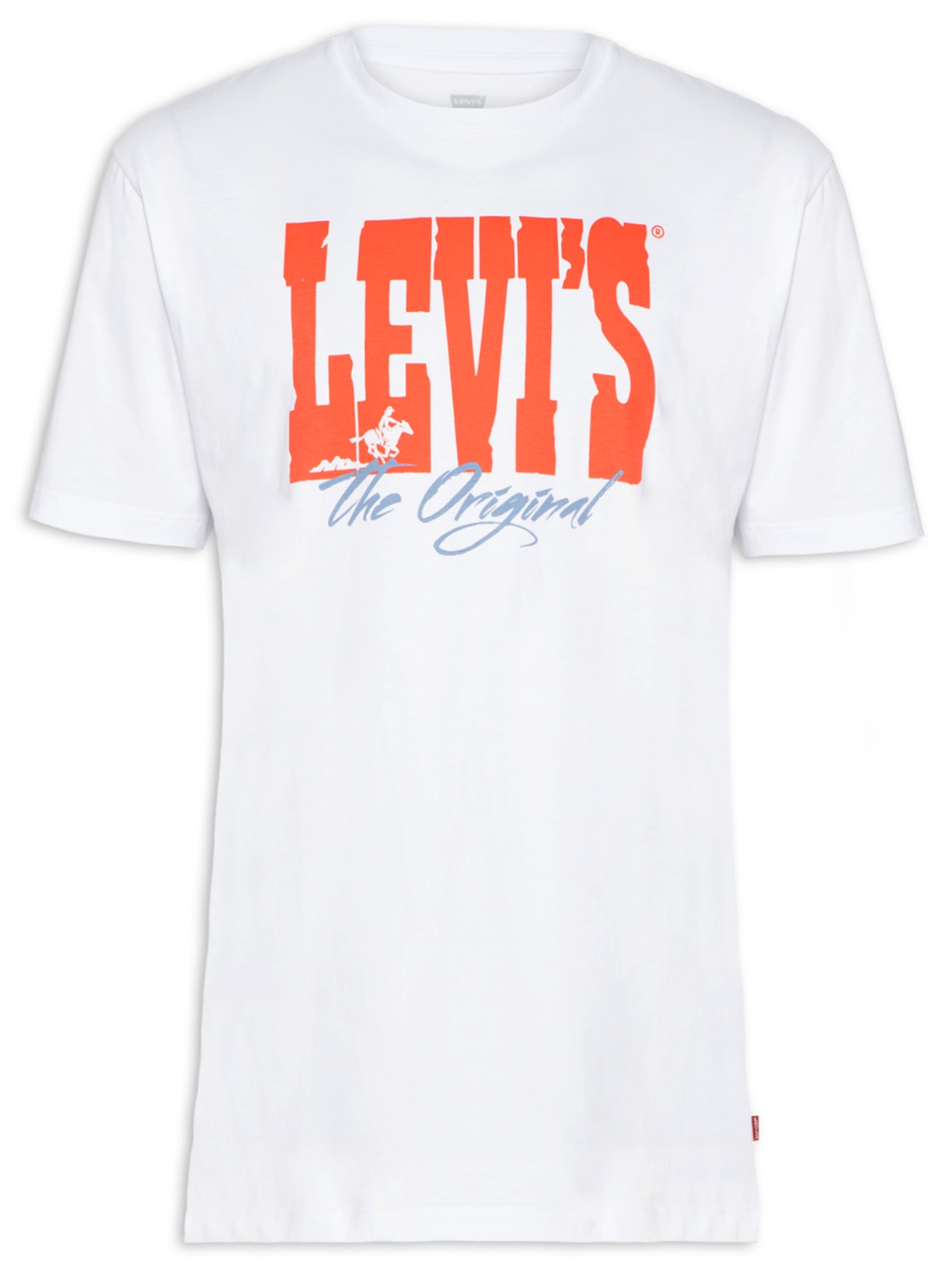 Camiseta Masculina Vintage Fit Graphic Tee - Branco