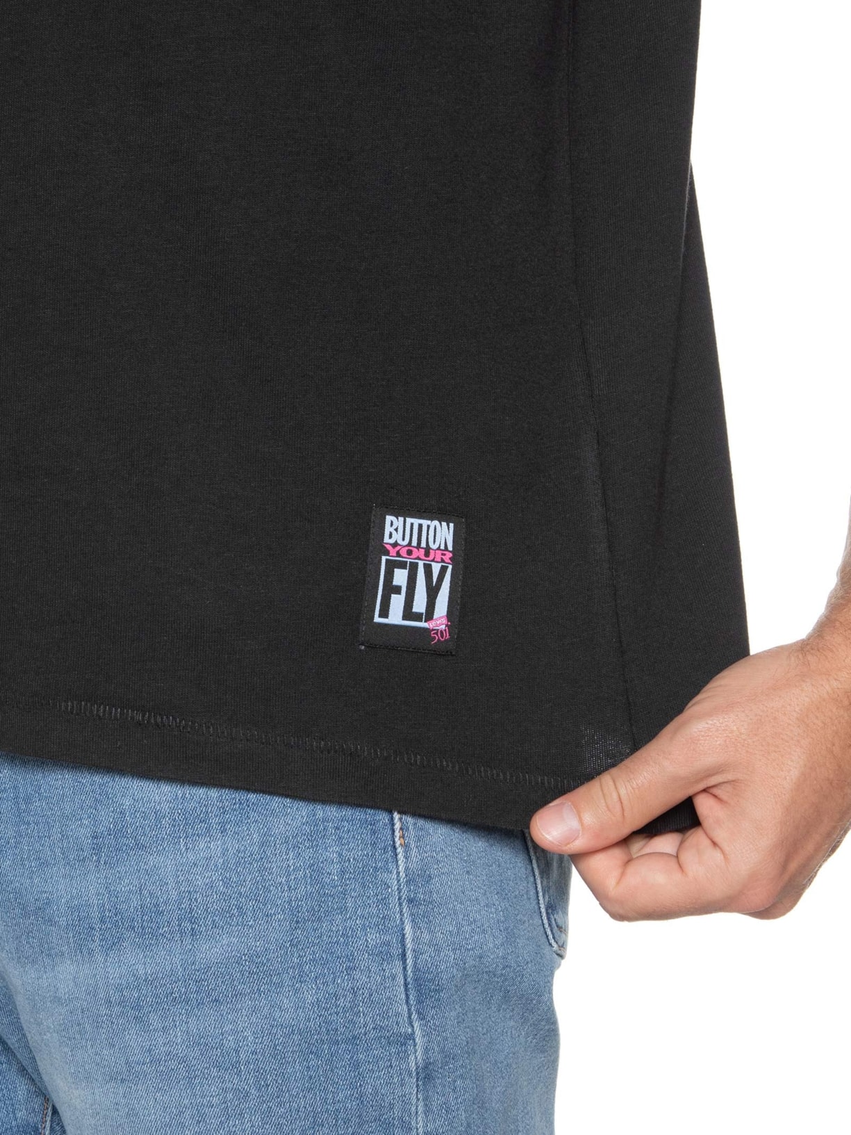 Camiseta Masculina Vintage Fit Graphic Tee Preto Levi's