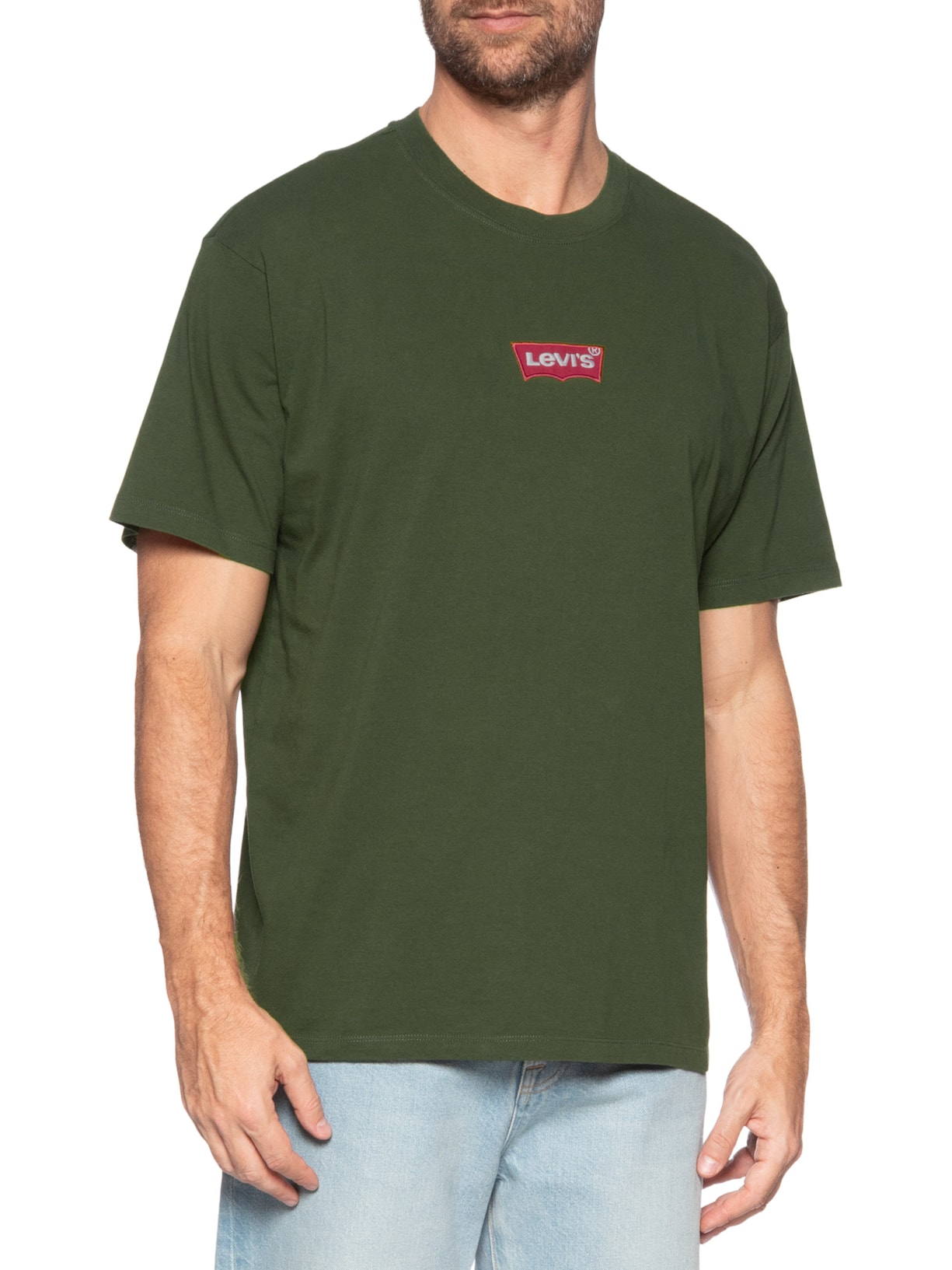 Camiseta Masculina Vintage Fit Graphic Tee Verde Levi's