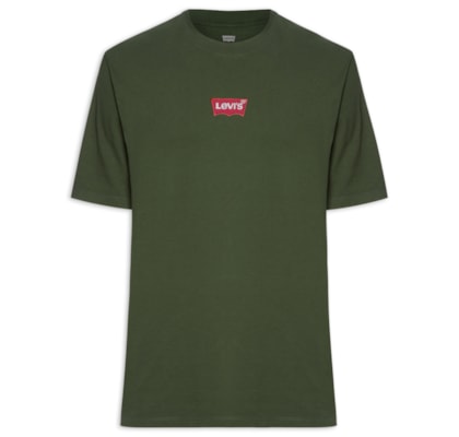 Camiseta Masculina Vintage Fit Graphic Tee - Verde