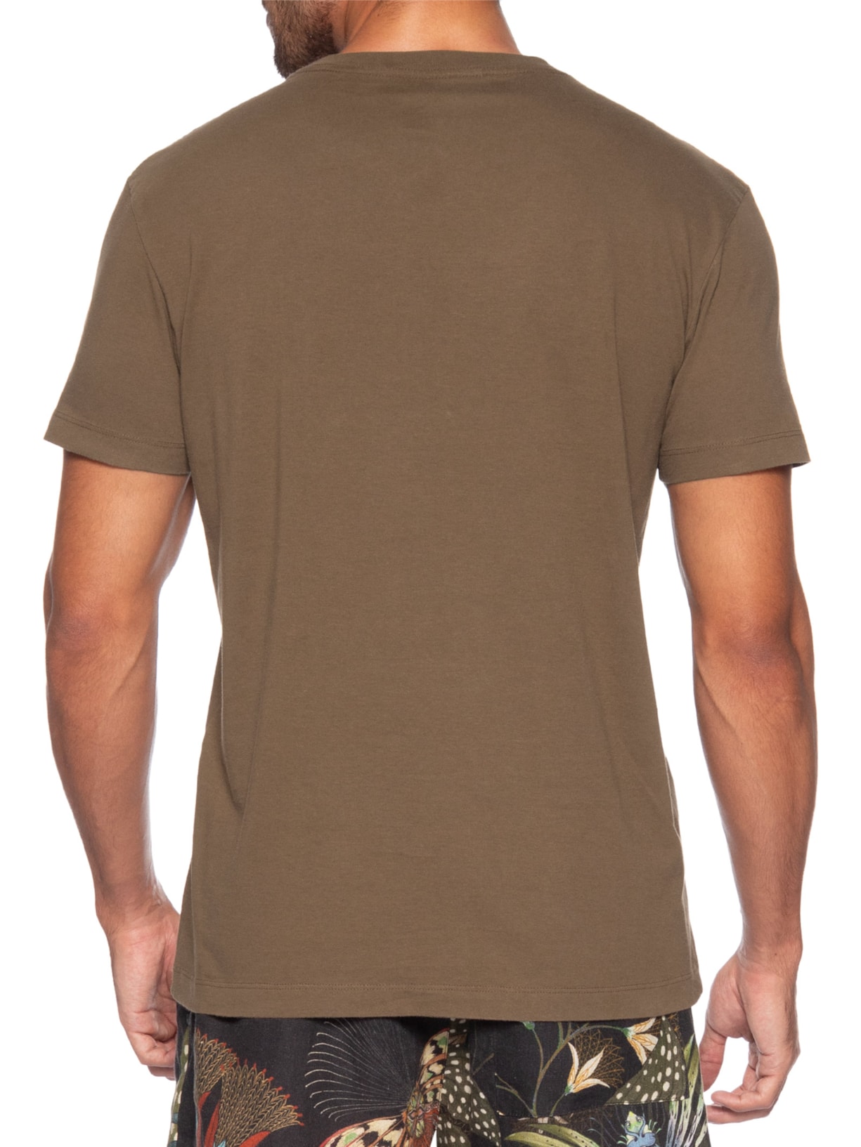 Camiseta Masculina Vintage Issue7 – Marrom Osklen