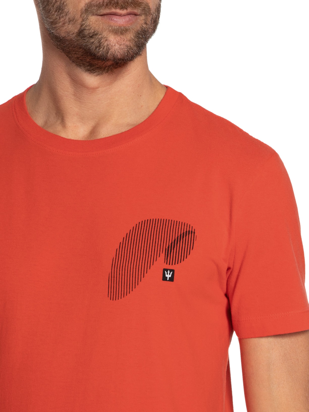 Camiseta Masculina Vintage Kite Graphic Vermelho Osklen