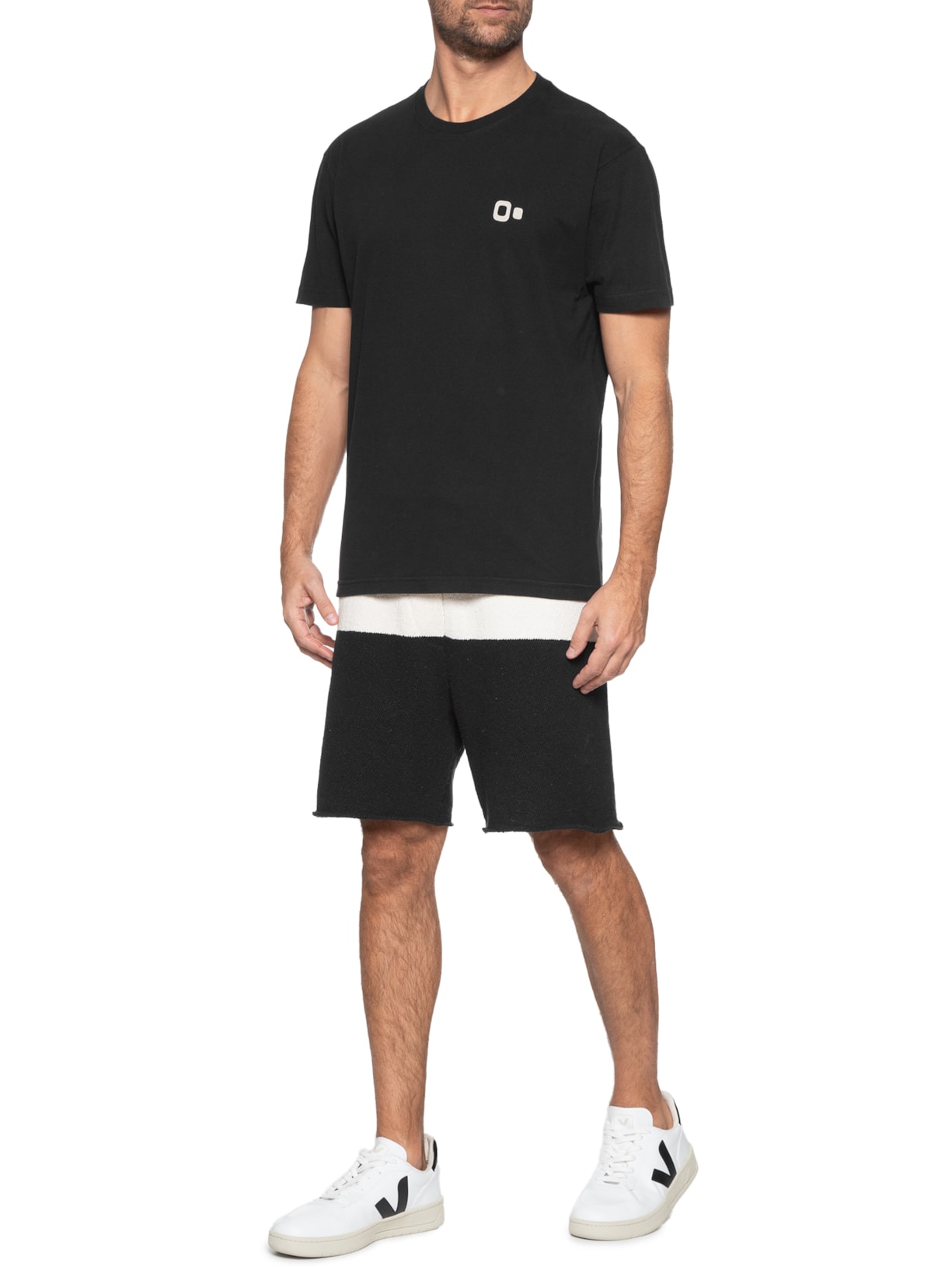 Camiseta Masculina Vintage New Icon Preto Osklen