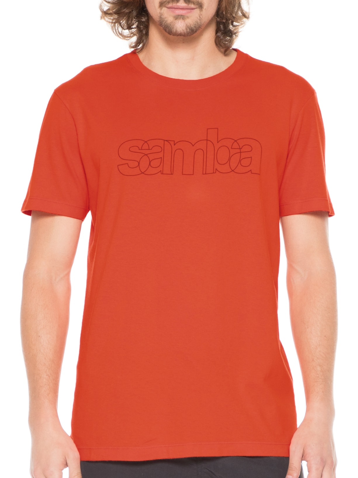 Camiseta Masculina Vintage Samba Linha Laranja Osklen