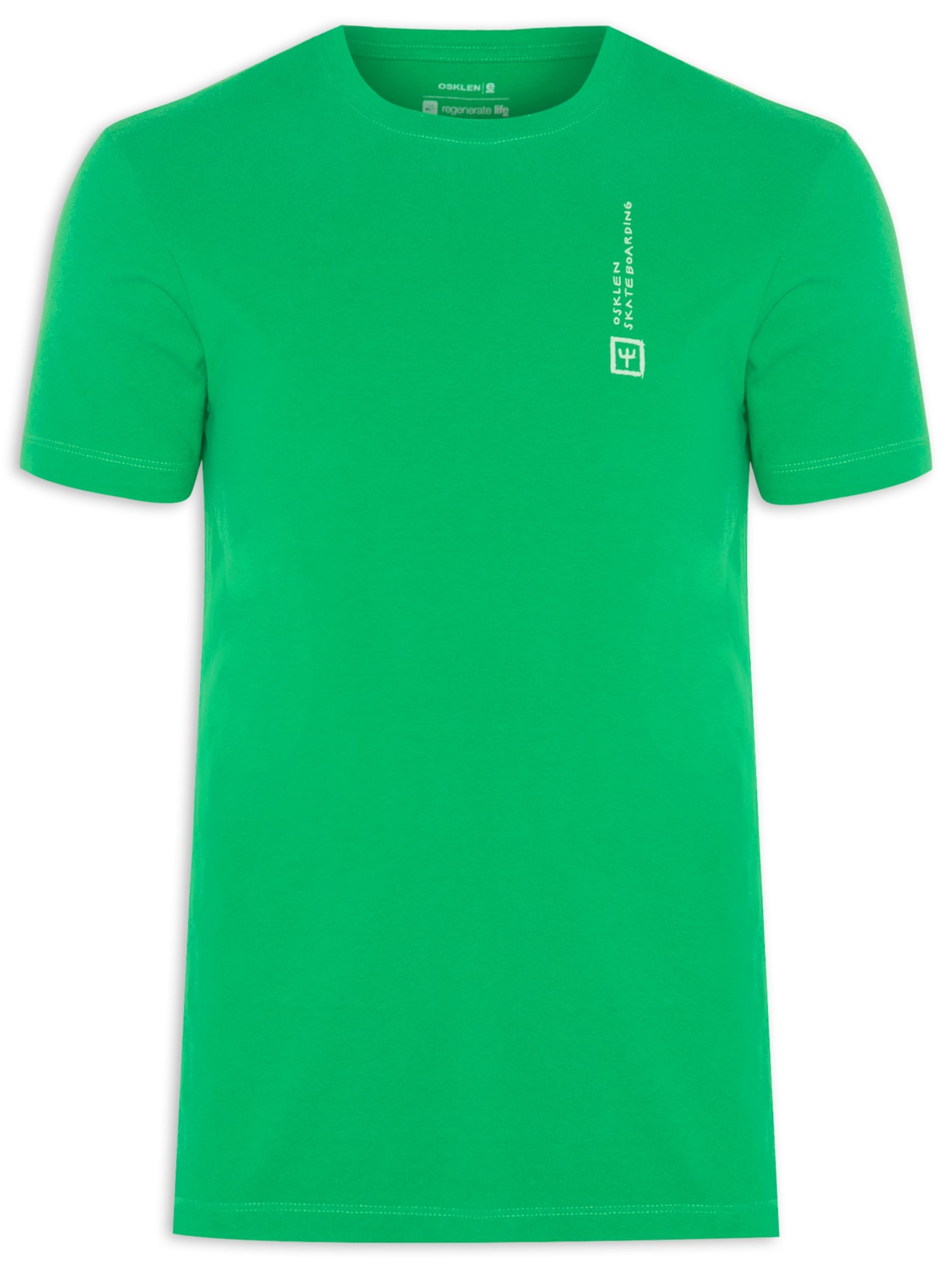 Camiseta Masculina Vintage Sk8 On Asphalt - Verde