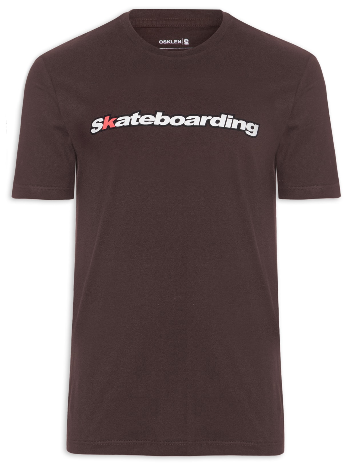 Camiseta Masculina Vintage Skateboarding - Marrom