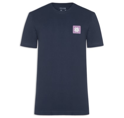 Camiseta Masculina Vintage Snow Icon - Azul