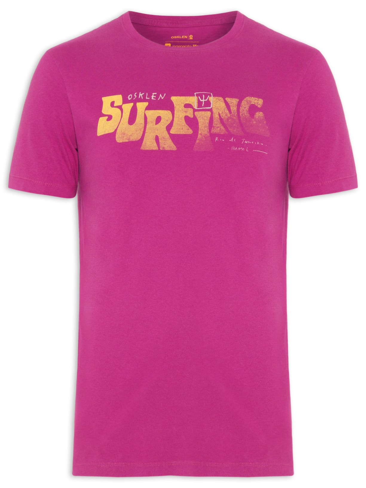 Camiseta Masculina Vintage Surfing Psy - Rosa
