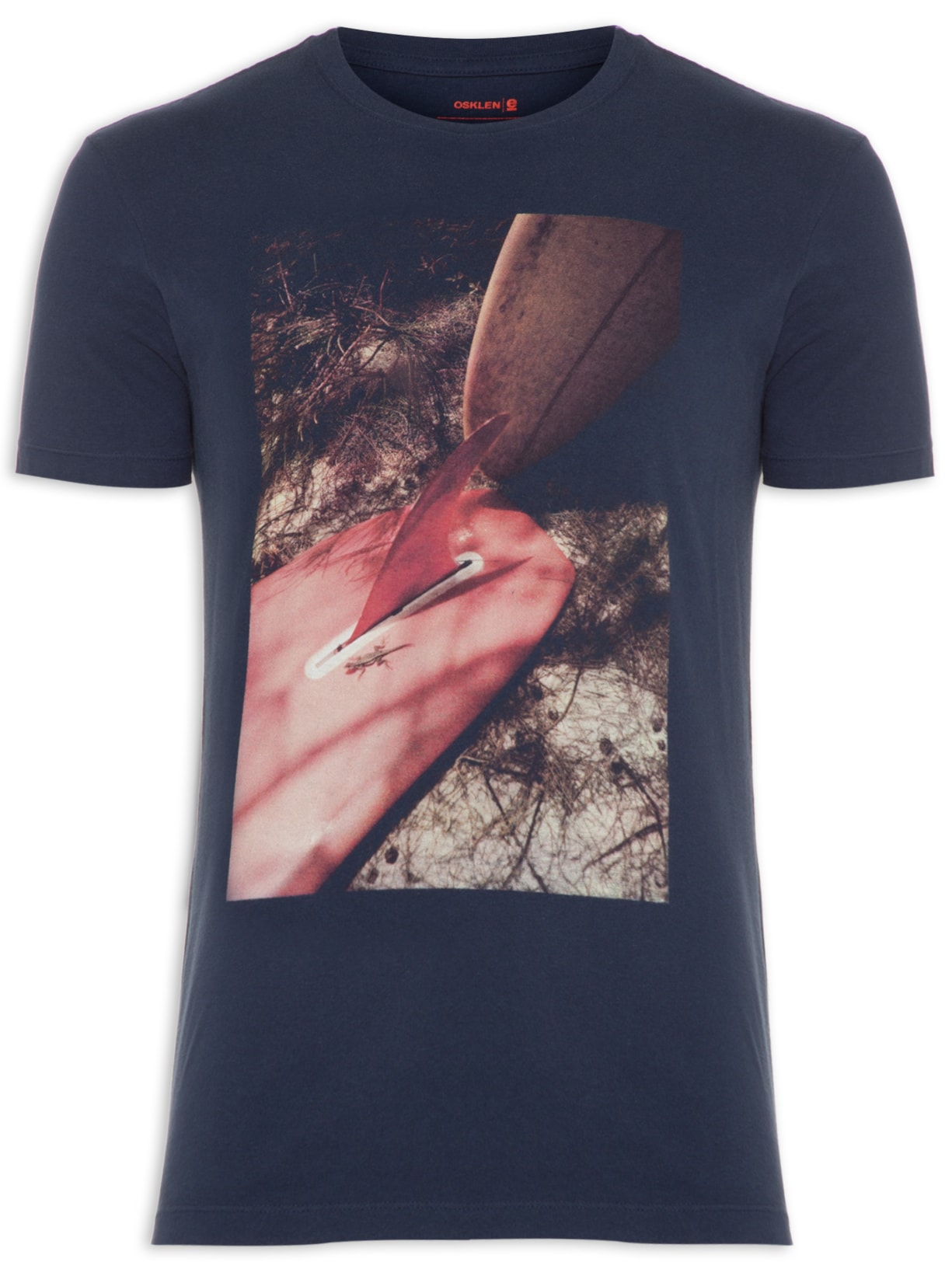 Camiseta Masculina Vintage Tail Boards - Azul