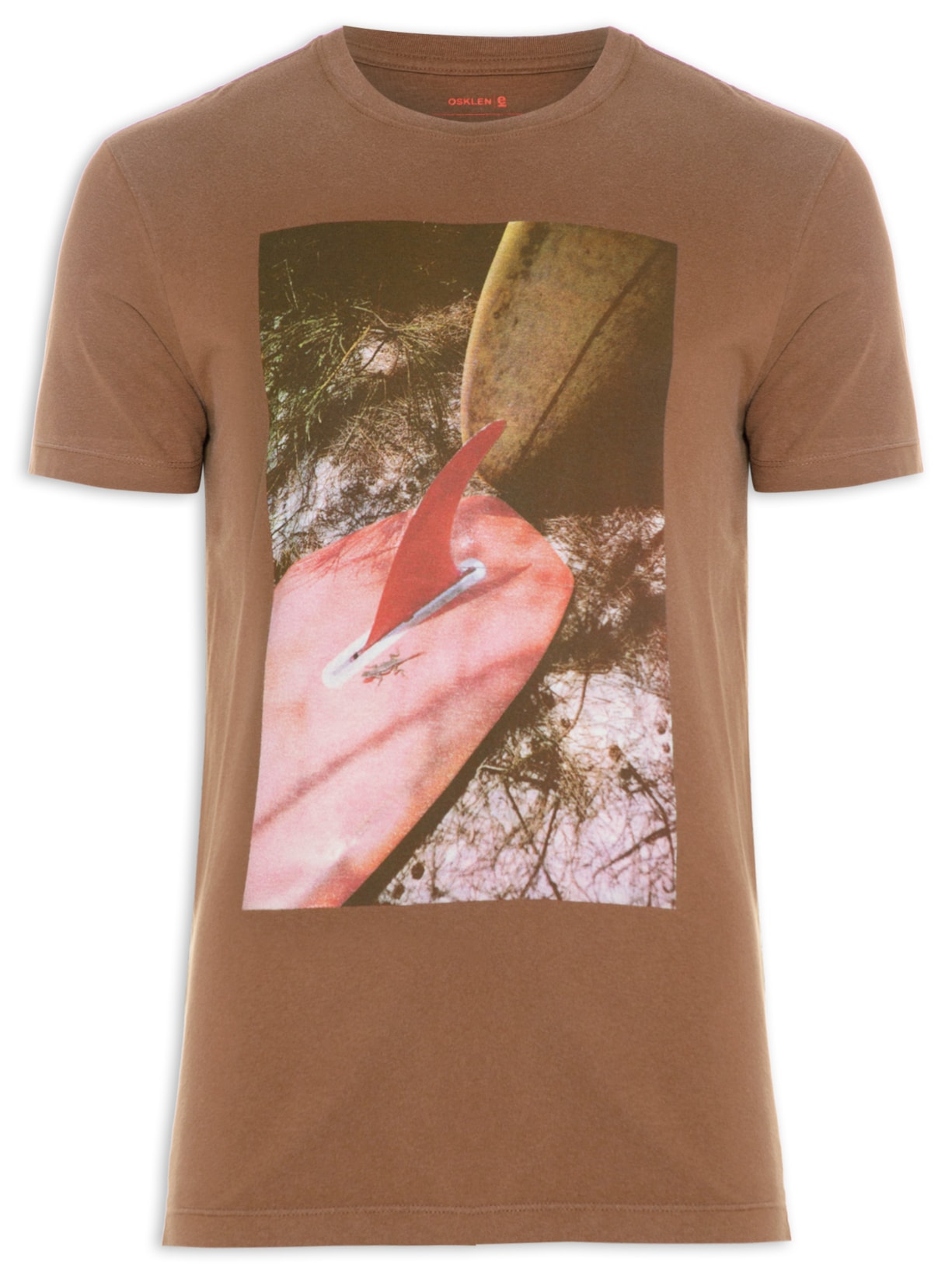 Camiseta Masculina Vintage Tail Boards - Marrom