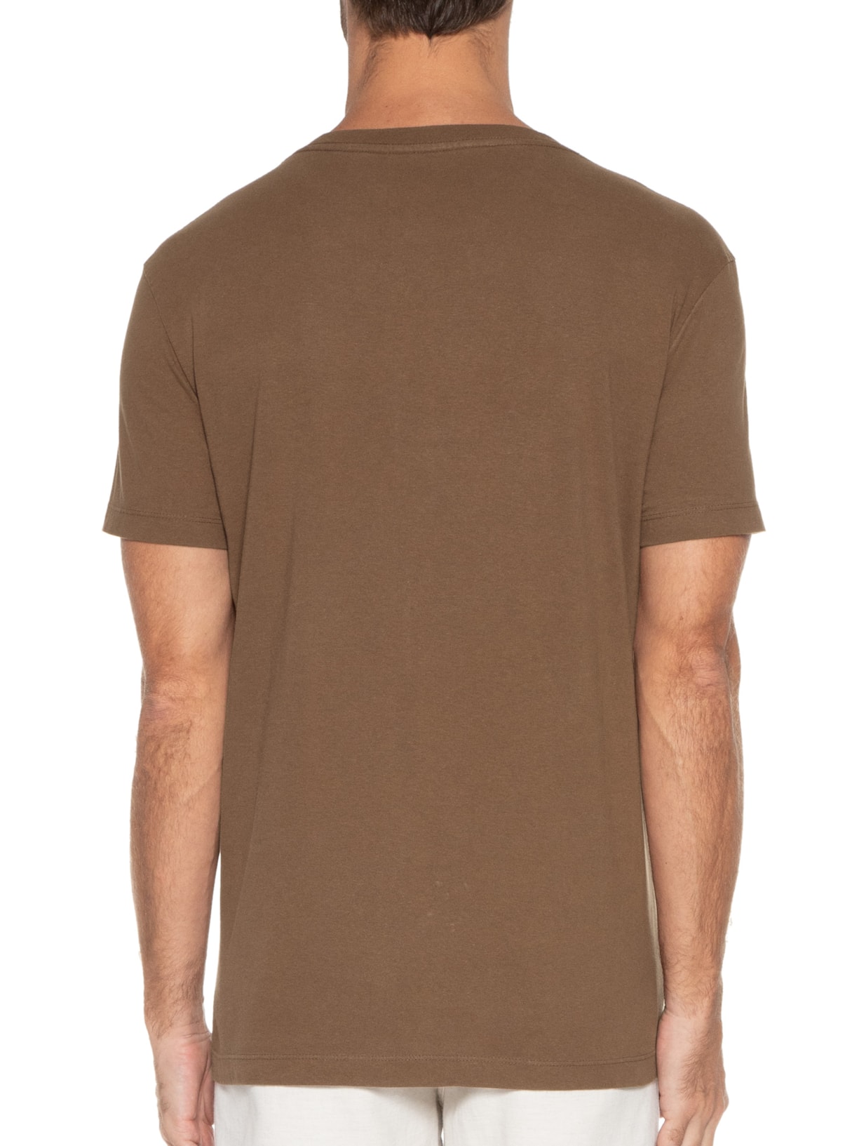 Camiseta Masculina Vintage Terra Marrom Osklen