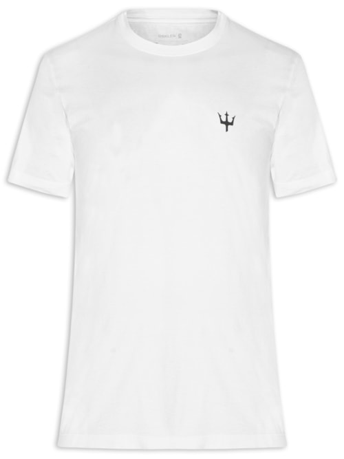 Camiseta Masculina Vintage Tres Quilhas - Branco