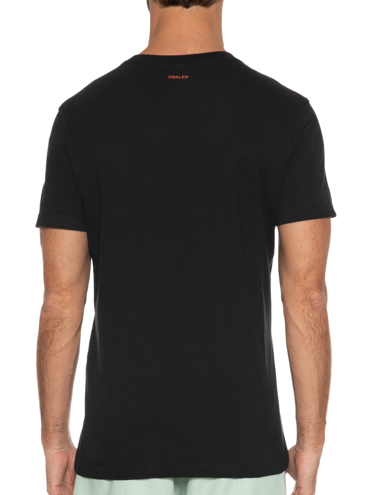 Camiseta Masculina Vintage Tropicalia Preto Osklen