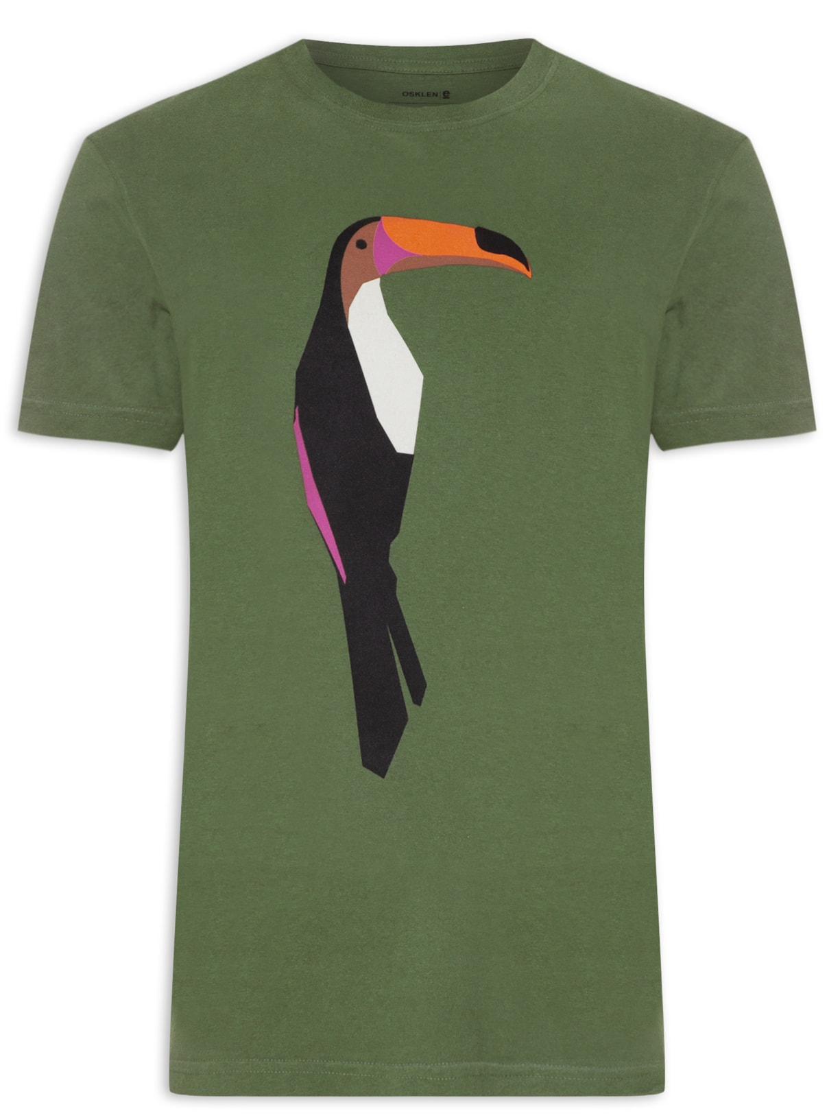 Camiseta Masculina Vintage Tucano Recorte - Verde