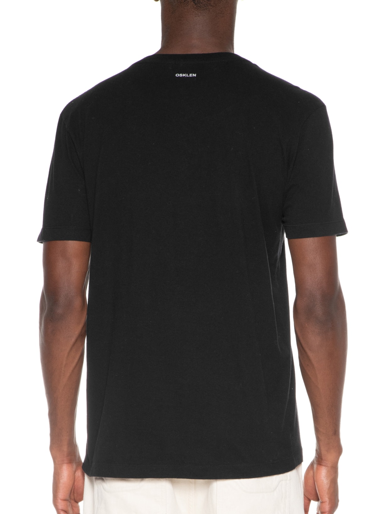 Camiseta Masculina Vintage Vegan Preto Osklen
