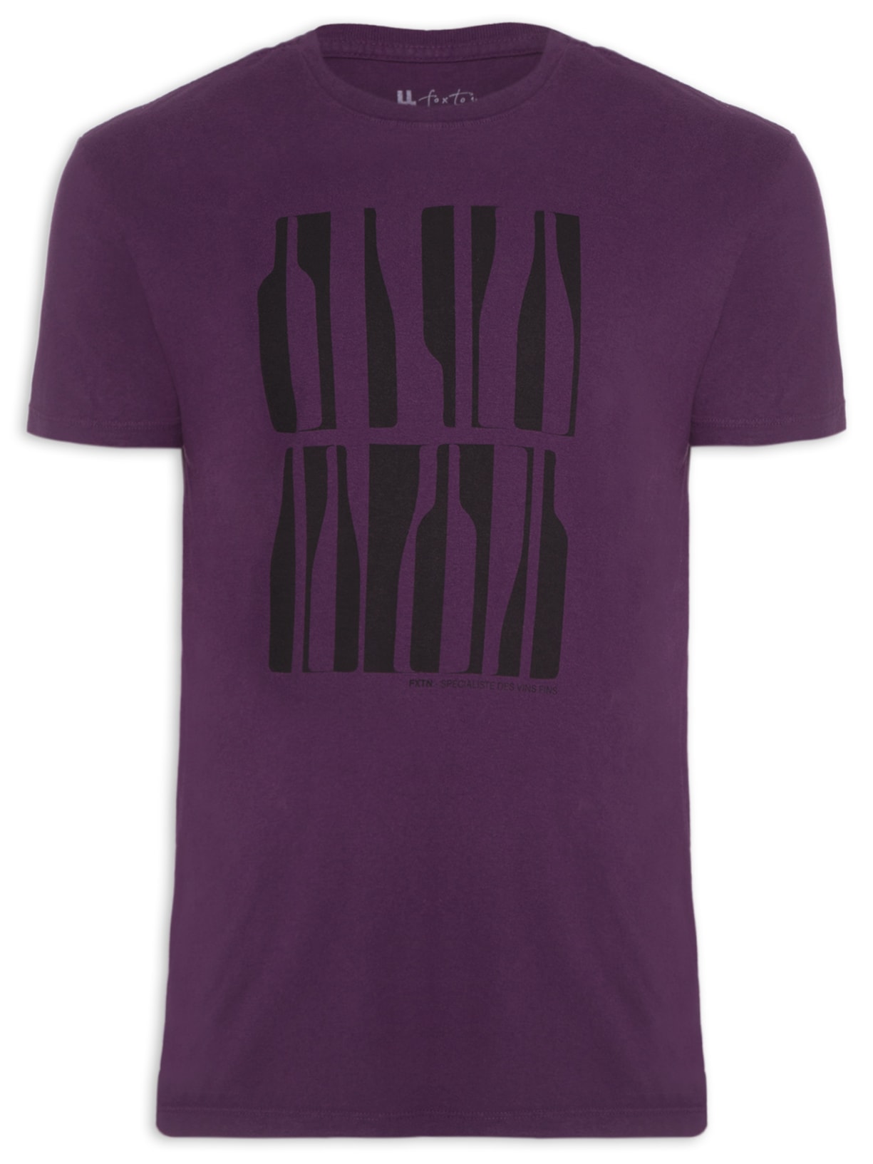 Camiseta Masculina Vis Fins Roxo Foxton