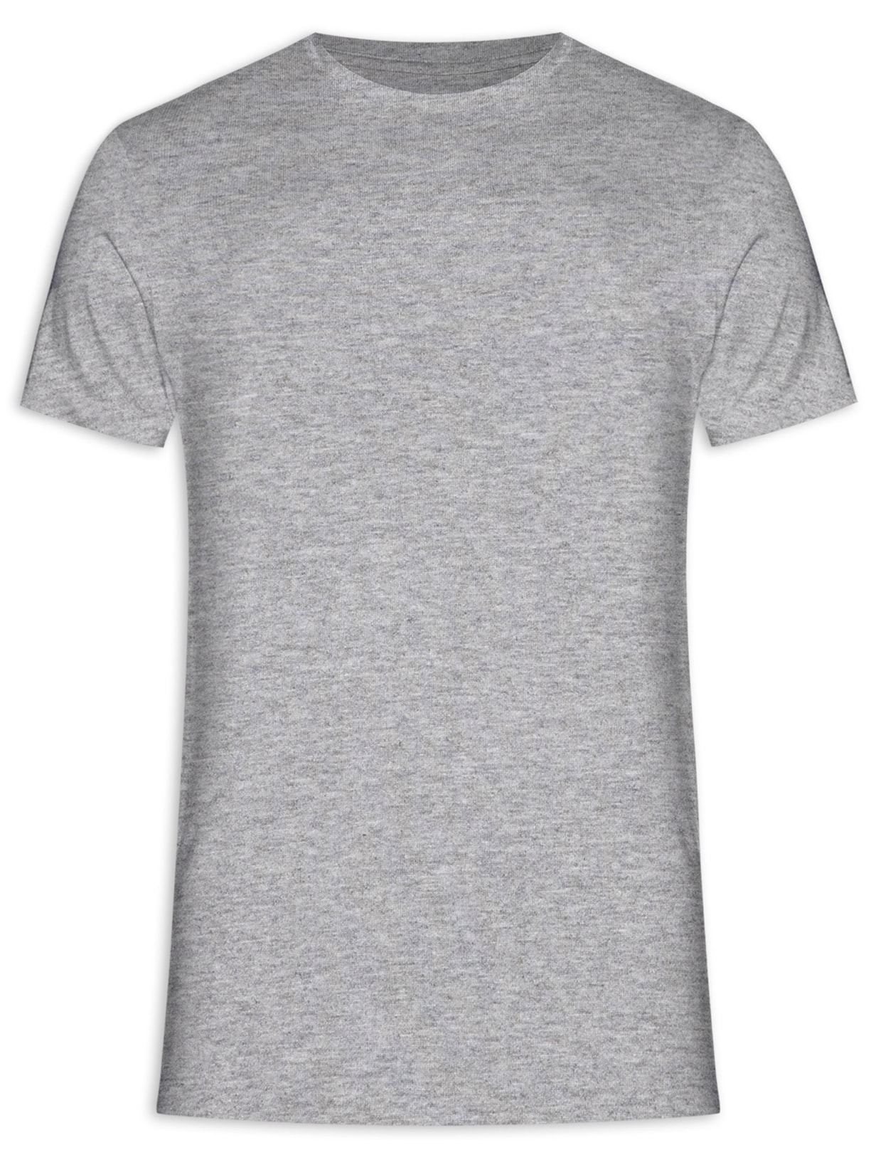 Camiseta Masculina Viscolycra - Cinza