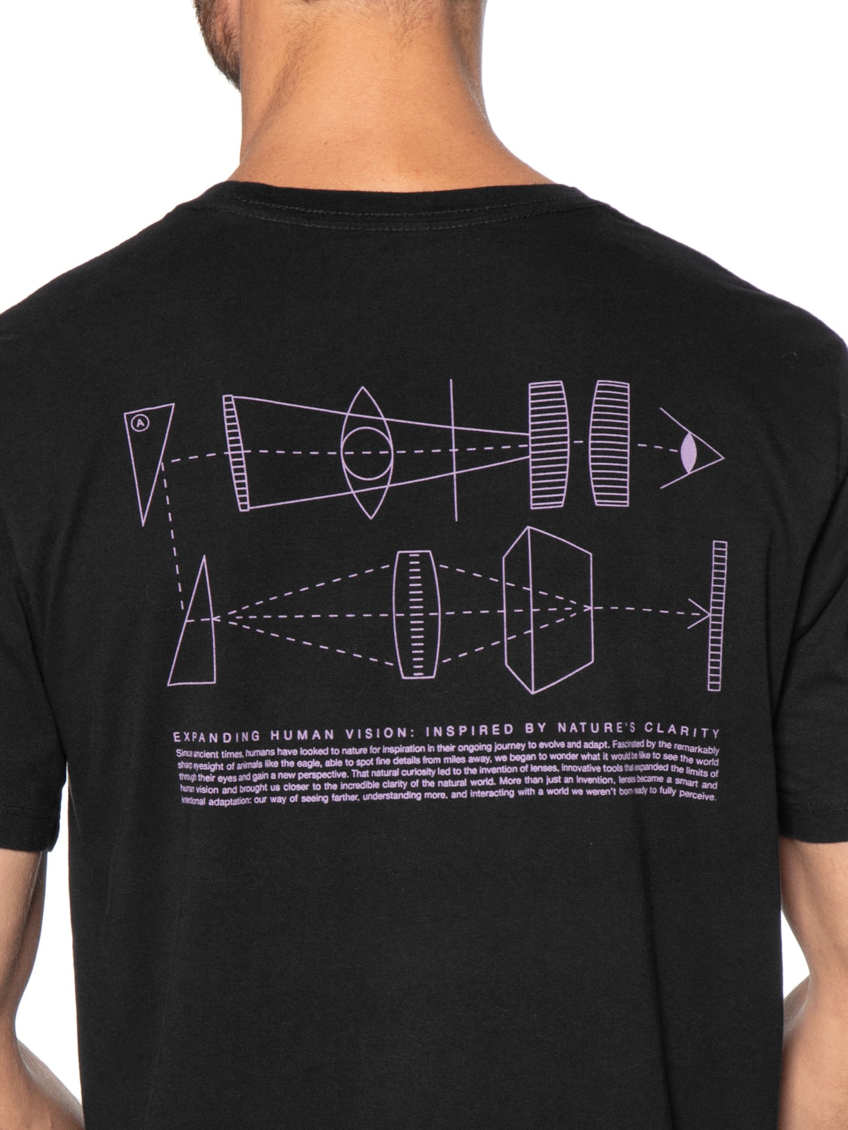 Camiseta Masculina Vision Preto Austral