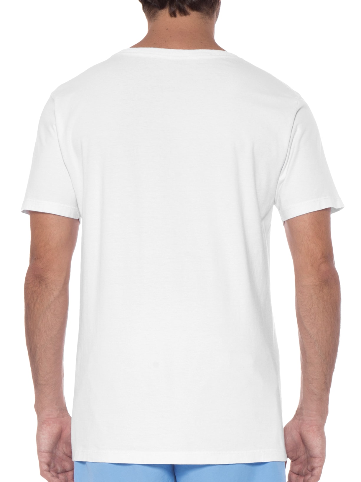 Camiseta Masculina Vodka Martini Branco Purple Yellow