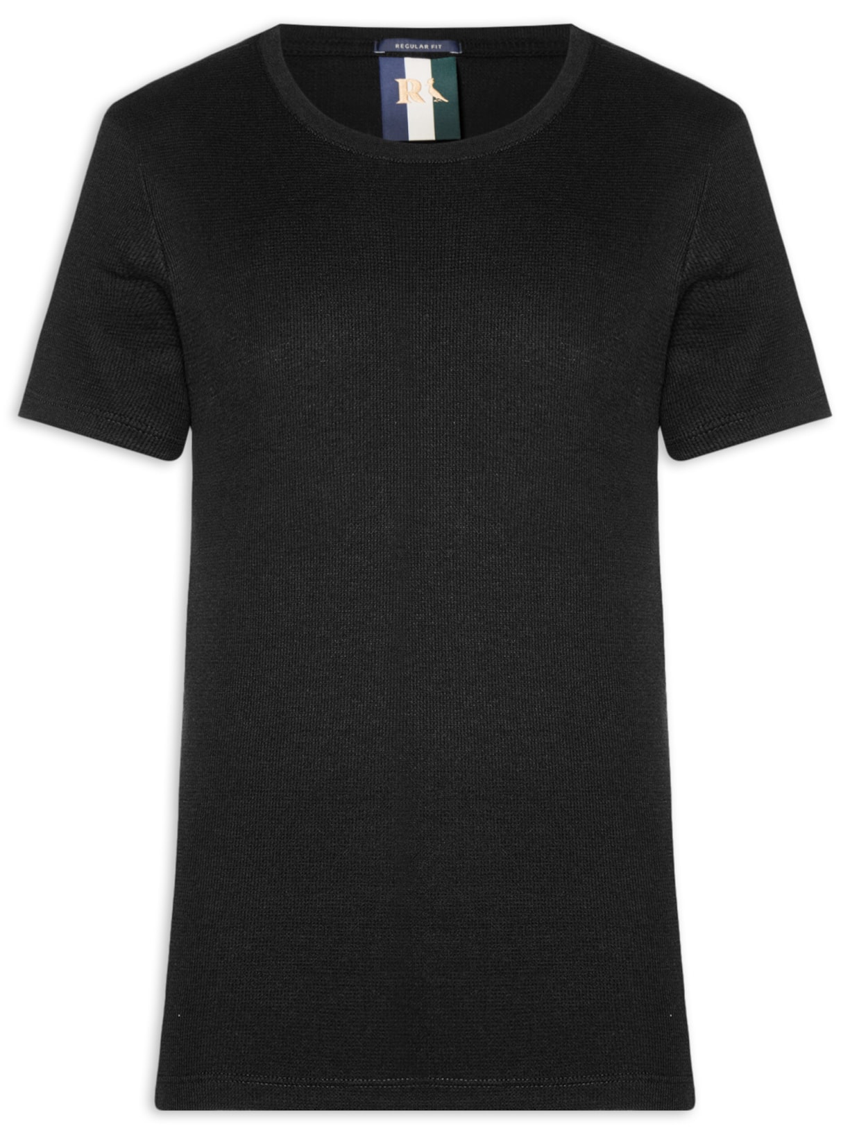 Camiseta Masculina Waffle - Preto